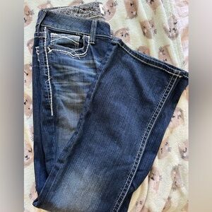 Ariat Real mid rise boot cut jeans
